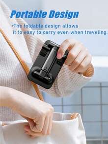 360°旋转可折叠手机支架，可调节桌面手机支架底座，兼容 15/15 Pro/15 Pro Max/14/13 Mini/13/13 Pro Max/12 Mini/12/12 Pro/12 Pro Max/11/11 Pro/11 Pro Max/Xs/Xs Max/XR/X/8/7、Galaxy S22 Ultra/S22+/S22/S21/S21+/S20/S20 Ultra/S10/S10+/S9/S9+、Galaxy Note 30/20+/10+/10/30s/4 A90/5 A60/5 A80、Switch及所有智能手机 - 白色 - 查看 11