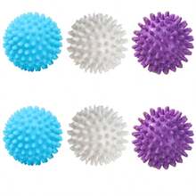 3/6/9pcs Household Rubber Laundry Balls (6cm/2.36in), Suitable For Various Home Washing Machines, Enhance Cleaning, Prevent Clothing Tangling, Soft Cleaning Laundry Balls, Non-Damaging To Clothes - Multicolor - View 9