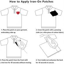 1 st. broderad stryklapp med chilipeppar, rolig broderad stryklapp, lämplig för kläder, jeans, ryggsäckar - Röd - Visa 11