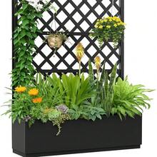 Negro - estampado de cuadros - sin ruedas