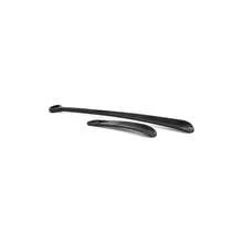 Set Of 2, Long Handle Shoe Horn And Travel Shoe Horn, Black - Black - View 3