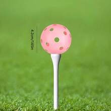1/12/24pcs Colorful Plastic Balls With Holes, Stress Relief Balls, Suitable For Outdoor Sports, Home Entertainment, Backyard Games, Birthday Parties, Party Favors - Multicolor - View 7