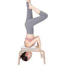 SanBouSi Yoga Headstand Stool Modern Yoga Bench Yoga Headstand Bench Invert Chair - 白色 - 查看 9