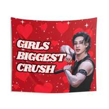 Biceps Girls Biggest Crush Concert Banner,  Kpop Flag,  Karma, Skz DominAte,  2025 - White - View 3