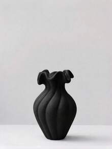 1pc Large French Vintage Style Decorative Vase, Black, Suitable For Living Room/Dining Table Home Decor - Multicolor - View 13