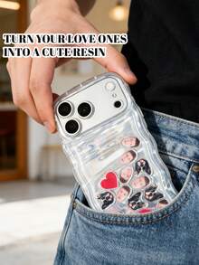 Customized Personalized Photo Phone Cases, Photo Acrylic Panels, Custom Pet Photos, Portrait Photos, Swing-Style Phone Cases, Heart-Shaped Acrylic Panels, Laser-Engraved Cards, Valentine's Day Gifts, Gifts For Women, Birthday Gifts, Gifts For Couples, Gifts For Boyfriends/Girlfriends, Gifts For Family And Friends, Party Favors, Anniversary Gifts, And Gifts For Pet Lovers. - Multicolor - View 9