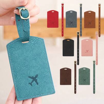 Waterproof Luggage Tag Durable Suitcase Label For International Flight & Vacation