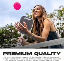 .Com : Franklin Spor X-40 Outdoor Pickleballs - Official Ball Of USA Pickleball, APP Tour + US Open - Regulation Size : Spor &Amp; Outdoors - Color 5 - 查看 5