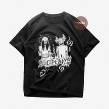 SuicideboysA T-Shirt - Rap Music Shirt - South Side Suicide Album - SuicideboysA Album Shirt - SuicideboysA Merch - Unisex Rapper Clothing - màu đen - Xem 1