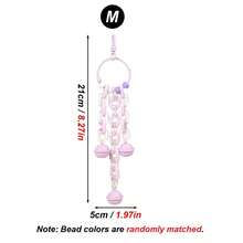 1 chiếc chuông dây màu Macaron cho vẹt, dùng để giải trí và gặm nhấm cho chim, trang trí lồng chim, đồ chơi treo chuông gió, đồ chơi gặm nhấm cho chim, thích hợp cho vẹt mào, vẹt tình yêu, vẹt đuôi dài và vẹt mào, dùng được quanh năm. - Nhiều màu - Xem 7