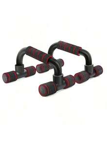 7pcs Home Gym Fitness Set, Includes Jump Rope, Grip Strengthener, Push-Up Bars, Ab Roller For Muscle Building - Multicolor - View 23