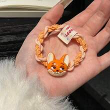 Disney 疯狂动物城朱迪·霍普斯和尼克·王尔德毛绒耳毛发圈