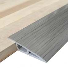1pc 7cm/2.75in Self-Adhesive PVC Door Threshold Protector, Wood Grain Floor Transition Strip, Scratch-Resistant Door Floor Transition Strip, Home Self-Adhesive Door Threshold Ramp Design, Decorative Speed Edge Guide For Wood Flooring And Carpets, Suitable For Carpet Edging, Protecting Tile And Floor Joints, Decorative Home Decor - Multicolor - View 16