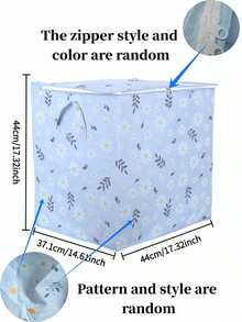 100L Large Capacity Multifunctional Wardrobe Storage Box, Durable Fabric Organizer Bin With Drawstring Closure - Suitable For Storing Clothes, Blankets, Bedding, Toys, Travel & Moving Supplies - Rectangular Design, Moving Box - Color - View 12