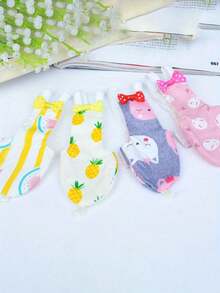 1pc Washable Bird Diaper - Reusable Waterproof Parrot Diaper Liner, Suitable For Cockatiel, Cockatoo And Parakeet Flight Suit Lining - A Series Girly Pink S - View 4