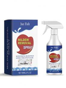 JUE FISH Home Mold Remover - Suitable For Cleaning Mold, Odor, And Stubborn Stains In Rooms, Kitchen, Living Room, Refrigerator Seals - Multicolor - View 12