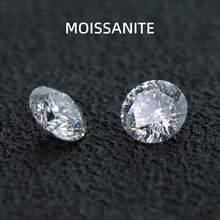 Cushion Cut 81 Facets Moissanite Loose Stone, Round D Color Loose Rhinestone 0.5ct-3.0ct - White - View 7