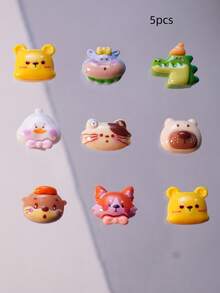 20个/40个可爱鳄鱼DIY美甲饰品 - 手机壳和耳环装饰，树脂工艺用品，适用于美甲贴片（多用途配件） - 彩色 - 查看 13