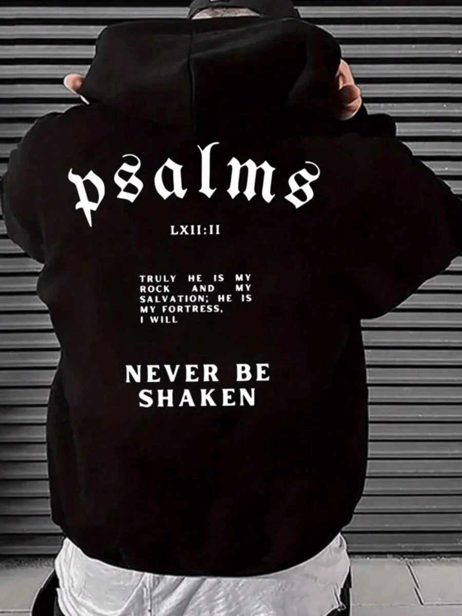 Men Outdoor Hoodies & Sweatshirts - Black - View 1