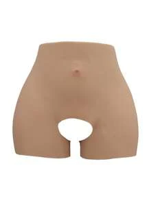 Seamless Padded Butt Lift High Waist Shaping Panties, Booty Enhancing Tummy Control Underwear For Women