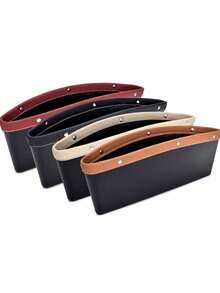 Multi-Functional Car Seat Gap Storage Box, Made Of Durable Quality Materials, Easy To Install In The Seat Crevice To Save Space. Features Multiple Compartments And Pockets To Conveniently Store Sewing Tools, Phones, Wallets, Keys, And Other Items. Also Includes A Detachable Sewing Tool Kit To Handle Unexpected Situations Like Repairing Damaged Clothing Or Seats. - A - View 10