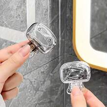 1/2/3/5Pcs Toothbrush Head Protector, An Essential For Health, Easy-Open And Easy-Close Design, Suitable For Home, Travel, Bathroom, And Office Use, Keeps Brush Heads Clean, A Hygienic Accessory, Portable Plastic Material - 隨機顏色 Random color - 查看 2