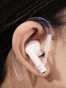 2pcs Air Earphone Anti-Lost Hooks, 6mm Universal Ear Hooks For Wireless Earbuds