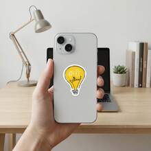 3英寸“你真棒”趣味贴纸。鼓励文字乙烯基幽默贴纸。适用于员工、经理和同事 | 完美的隔间装饰、工作搞笑礼物或激励提醒 | 防水耐用乙烯基材质，可用于笔记本电脑、水瓶、手机、行李箱、车窗等。您也可以将其粘贴在任何您想要的地方！ - 彩色 - 查看 6