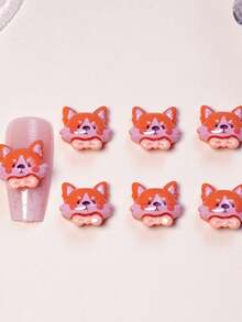 20个/40个可爱鳄鱼DIY美甲饰品 - 手机壳和耳环装饰，树脂工艺用品，适用于美甲贴片（多用途配件） - 彩色 - 查看 9