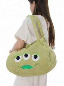 Classic Cartoon Style Cute Plush Bag - Inspired By Japanese Lolita Fashion, Large Capacity Shoulder Bag - Multicolor - View 1