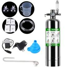 SanBouSi Aquarium Plants Cylinder CO2 Generator System Kit 2L CO2 Generator System Stainless Steel Fast And Efficient A Set Of Equipment Convenient - Style A - View 6