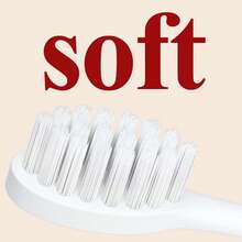 1支成人电动牙刷，配8个刷头，5种模式，IPX7级防水，电池续航时间长，USB充电，带底座和防尘盖，清洁牙齿 - 白色 - 查看 5