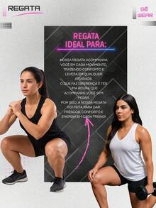 Women's Dry Fit Tank Top For Gym And Workout - 白色 - 查看 7