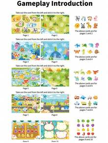 1 Pc Children's Early Education Enlightenment Sticker Book, Knowledge Cognition Montessori Baby Sticker Book Toy - Quiet Book - View 11