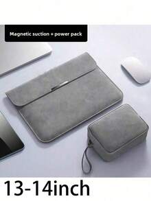 Waterproof And Scratch-Resistant Laptop Sleeve, Padded Laptop Bag With Pockets, Shockproof Laptop Inner Sleeve, Suitable For Laptops, Business Travel, Office, Commuting, Great Gift For Family, Friends Or Loved Ones, Even As A Christmas Present - 彩色 - 查看 18