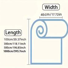 1 Roll Of Striped Black And White Ready-To-Peel Wallpaper, Self-Adhesive Wallpaper, Detachable Contact Paper, Waterproof Wallpaper, Decorative Wall, Cabinet Rack, Drawer Lining, Vinyl, Home Decoration - Black and White - View 12