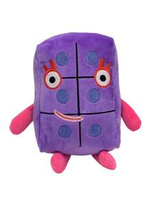 Numberblocks Plush Dolls, Plush Toys, Baby Numbers, Preschool Math Learning Toys, Soft Toys, Number Blocks, Soft Velvet Toys, Children's Birthday Gifts, Perfect Choice - Multicolor - View 9