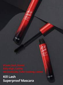 Clio Kill Lash 極致防水睫毛膏，捲翹豐盈睫毛膏，防水防暈染配方，持久眼妝，睫毛塑形刷，7g/0.24oz - 02 - 查看 4