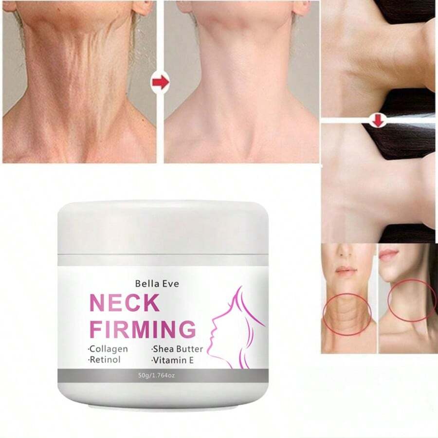颈部紧致霜，抗衰老颈部保湿霜，减少双下巴，紧致肌肤 - 3天见效 - 1pc - 查看 1