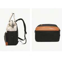 1 Pc Multifunctional Large-Capacity Business Bag, Durable Laptop Backpack, Stylish Student Schoolbag, Multi-Purpose Handbag, Suitable For Business Trips, Office Work, Commuting, Going To School, Traveling, Outdoor Activities, Meetings, And Studying, Combining Fashion And Practicality