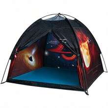 NEW Mangant Black Hole Play Tents - Cúpula Espacial para s y Niñas 3-10 Años - Tienda de Campaña Desplegable para Aventuras Imaginativas en Interiores y Exteriores - Regalo Original47 x47 x43 - como en la foto - Ver 1