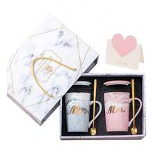 TendenciaJuego Tazas De Café Pareja Mug De Calidad De Regalo BodaCalidad premium - 1 - Ver 7