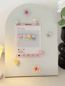 8pcs 2025 New 3D Vase Fridge Magnets - Delicate Mini Vase Fridge Decor - Modern Kitchen Home Decor - Multicolor Magnetic Gift Set - Color Mixing - View 17