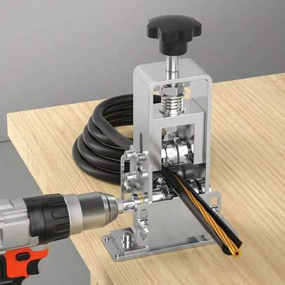 Copper Wire Stripper Machine, Portable Wire Stripping Machine, Manual Cable Stripper For Scrap Copper Recycling, Hand Stripper & Drill-Powered For Scrap Copper Stripping