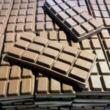 1pc 6.3*2.76in Creative Simulation Slow Rebound Chocolate Decompression Artifact, Slow Rebound Decompression Pinching Toy With Chocolate Fragrance - Multicolor - View 9