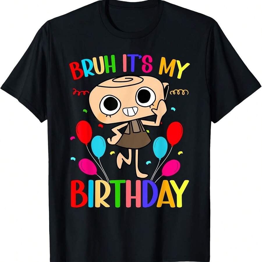 Dandy's Birthday World  Sy Girls Birthday Dandy's World T-Shirt - Đen 1 - Xem 1
