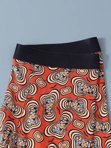 Disney 1件装迪士尼卡通印花男士内裤 - 柔软舒适，字母弹力腰带，休闲男士内裤 - 彩色 - 查看 4