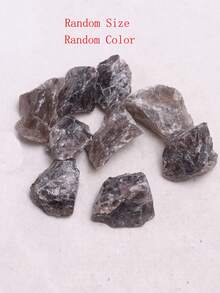 1PC Random Size(Maxlength Approx 2.5-5cm) Natural Crystal Raw Stone Rose Quartz Amethyst Fluorite Smoky Quartz Random Shape Irregular Ore Crystal Diffuse Fragrant Stone Reiki Healing Rock Mineral Specime Specimen Home Decor No Fire Aromatherapy - Raw Crystal - View 7