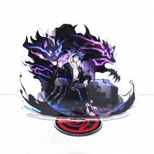 1pc Anime Acrylic Standee Figure, Keychain Pendant Accessory Hanging Decor, Character Standee Desk Ornament For Gojo, Yuji, Megumi, Geto, Yuta, Choso, Mahito, Toji, Aoi, Nanami, Nobara, Suitable For Men And Women, Birthday, Holiday Gift, Desk, Computer, Workbench - 彩色 - 查看 23