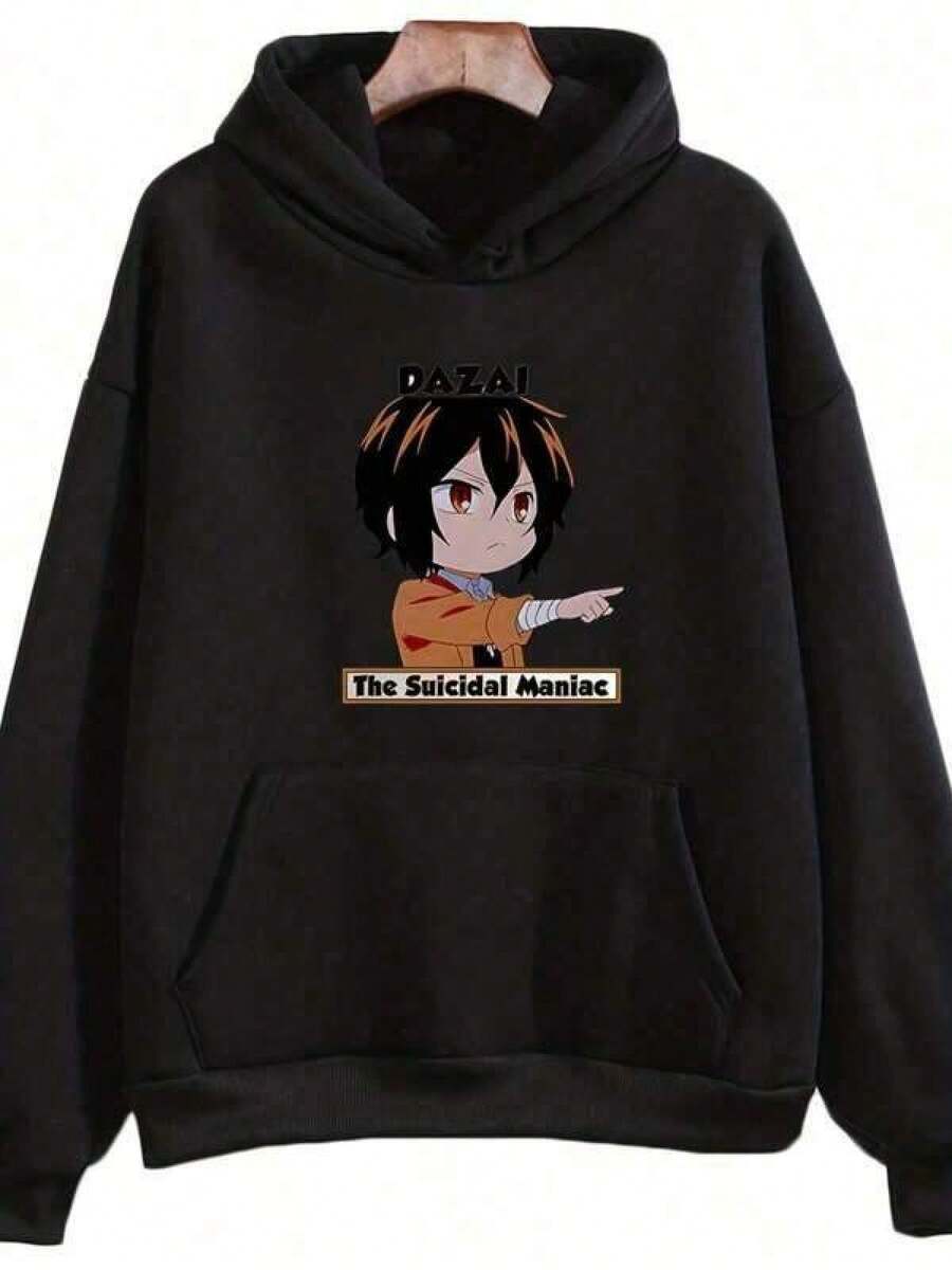 Men Outdoor Hoodies & Sweatshirts - Black - View 1